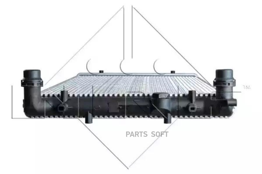 

Радиатор VW Bora/Bora Variant/Golf IV 97>13 Skoda Octavia II/Octavia II Combi 96>10 Audi A