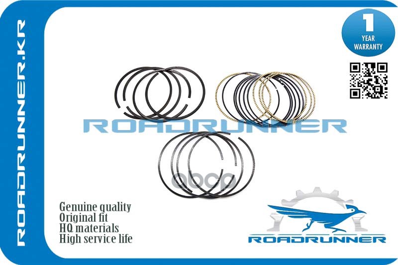 

Кольца Поршневые Комплект, , Шт Roadrunner Rr-1110a436 ROADRUNNER арт. RR-1110A436
