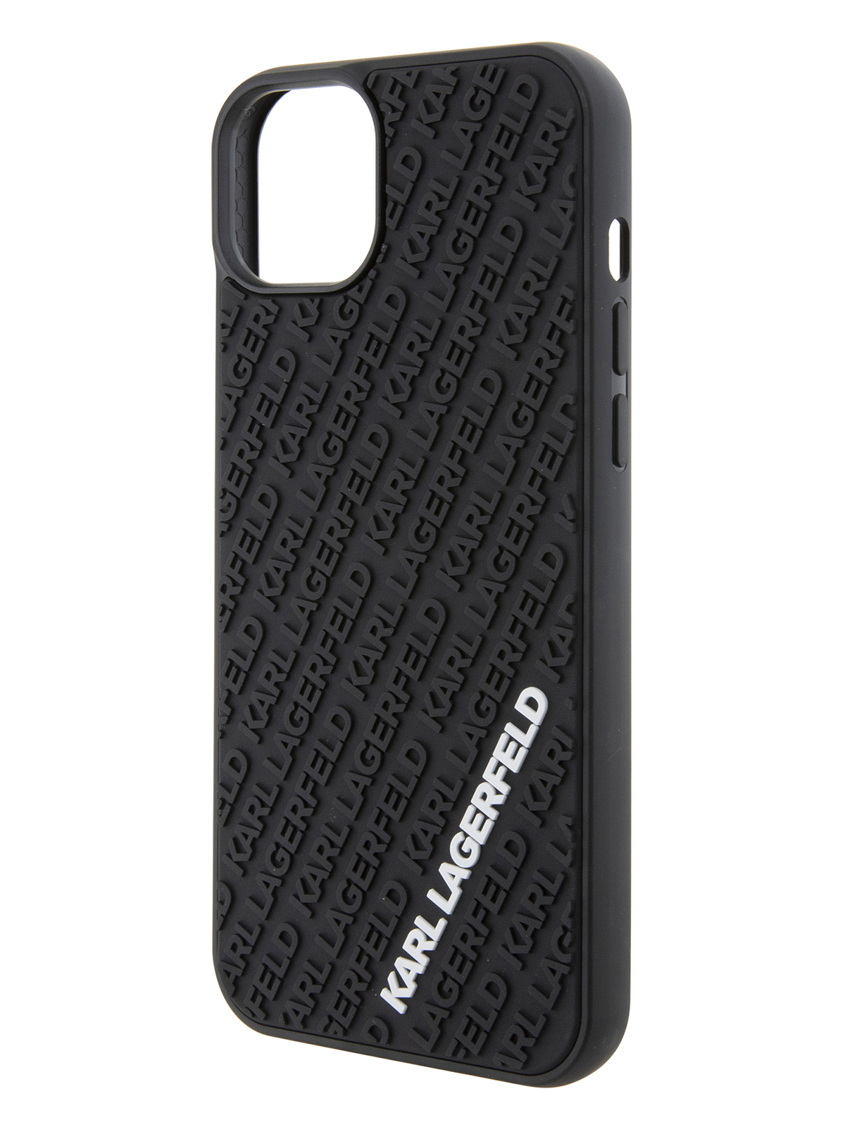 Чехол Karl Lagerfeld для iPhone 15 Plus Multi Logo Hard Black