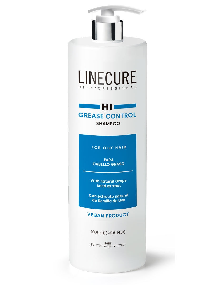 Шампунь для жирных волос Hipertin Linecure Vegan Grease Control 1000 мл