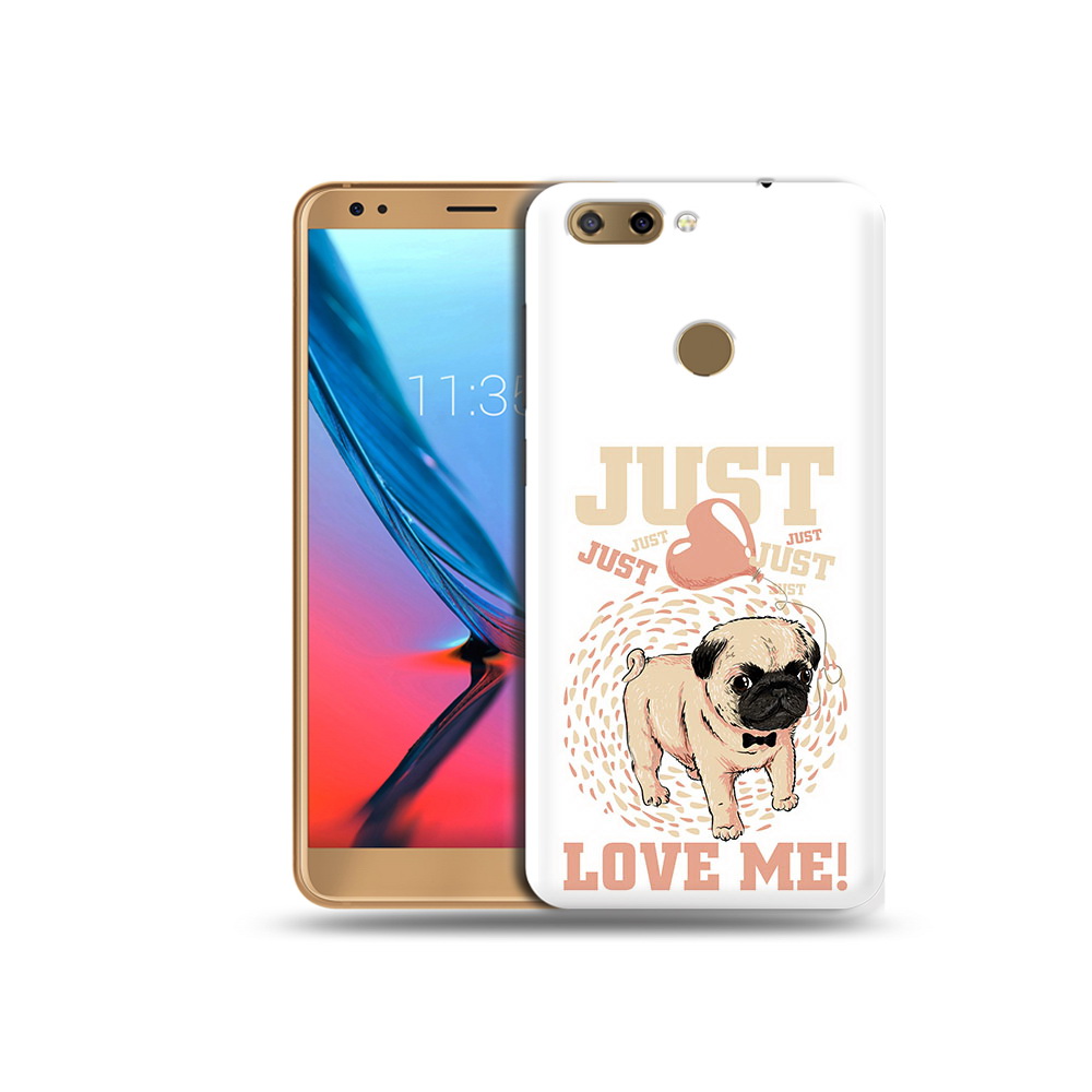 

Чехол MyPads Tocco для ZTE Blade V9 Люби меня (PT106427.464.109), Прозрачный, Tocco