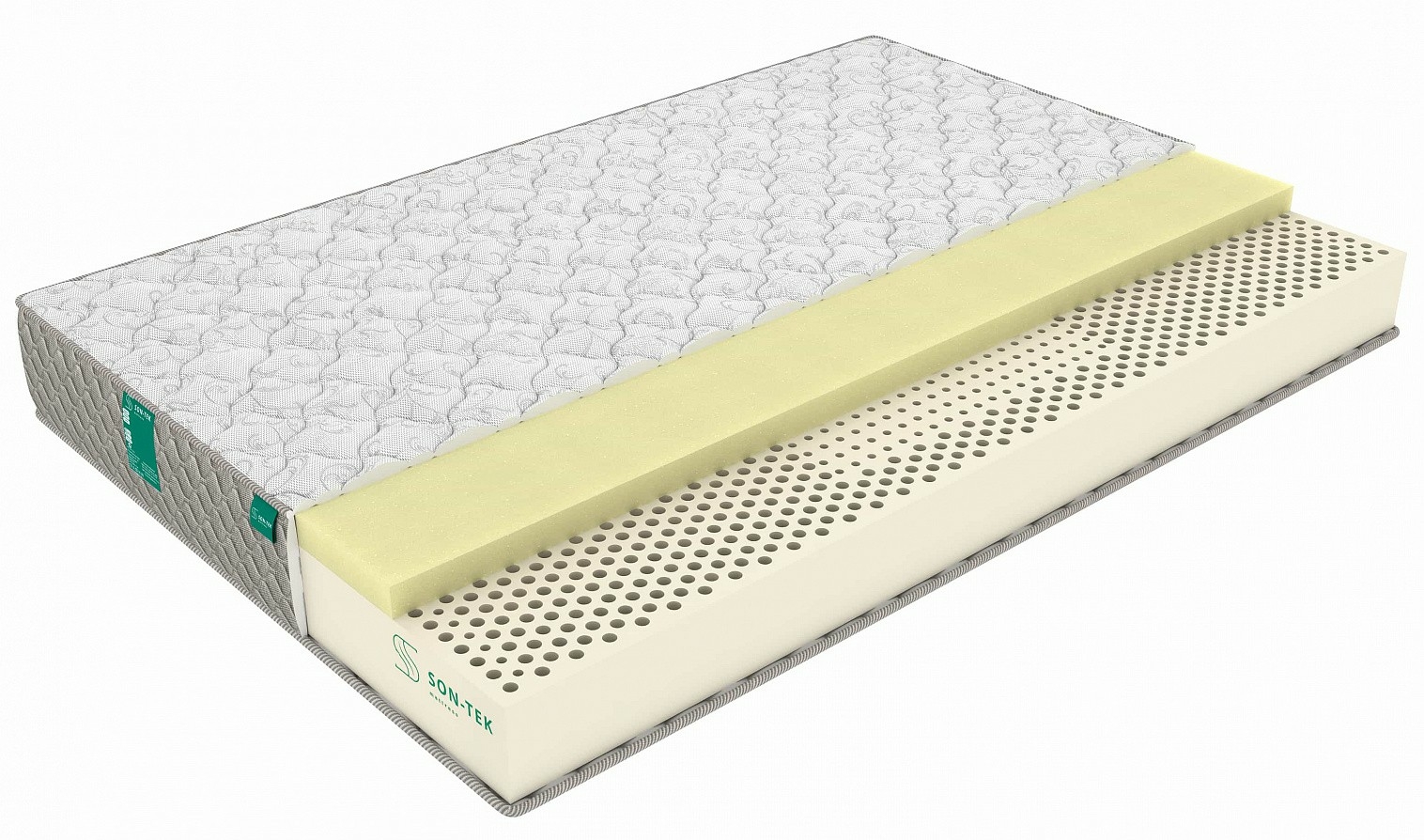 

Матрас Sleeptek Total Memo Latex Lux 210x205, Total Memo Latex Lux