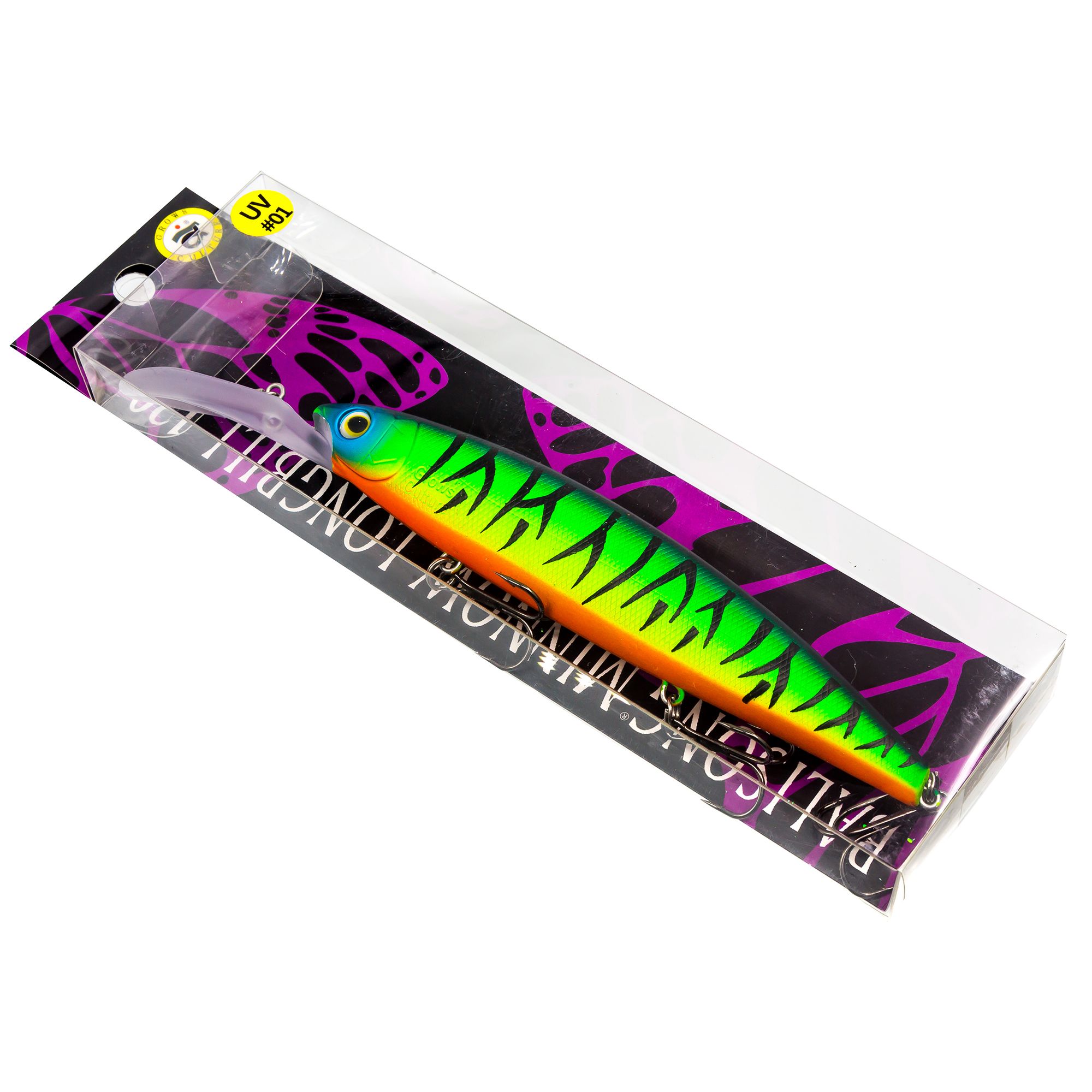 

Воблер Grows Culture Balisong Minnow Longbill 130sf uv01 130 мм 26.5 гр до 3 м, Разноцветный, Balisong Minnow Longbill 130sf
