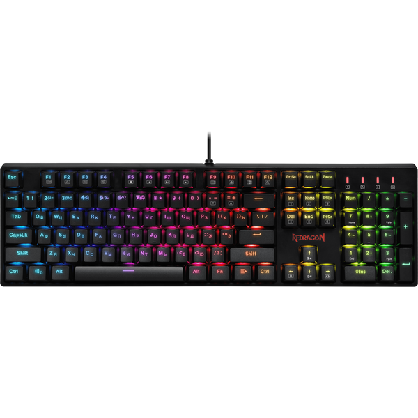 

Игровая клавиатура Redragon Surara Red Switch Black, Surara