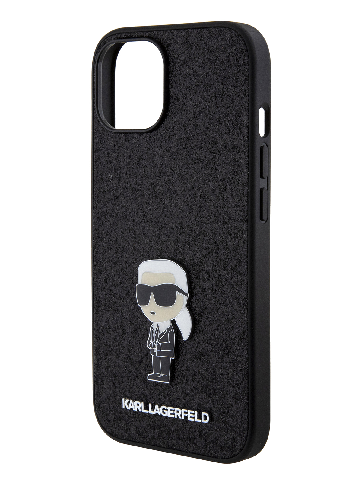 Чехол Karl Lagerfeld для iPhone 15 NFT Karl Hard Black