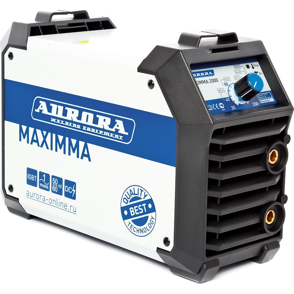

Аппарат сварочный инверторный Aurora Pro MAXIMMA 2000 (в кейсе с аксессуарами)