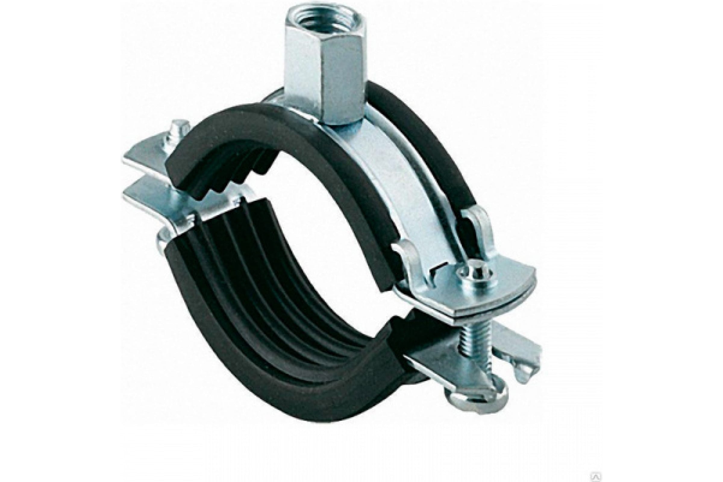 

КРЕП-КОМП Трубный хомут DGP 1/4 12-16 M8/М10 1шт MP-HI12-16 М8/М10DGPC51, Серебристый