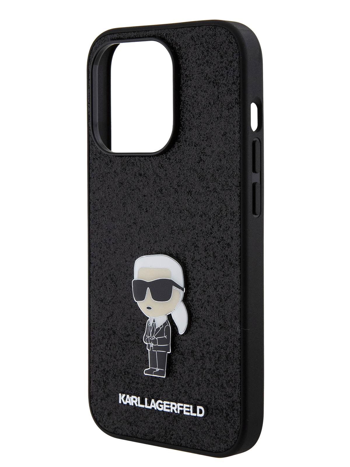 Чехол Karl Lagerfeld для iPhone 15 Pro NFT Karl Hard Black