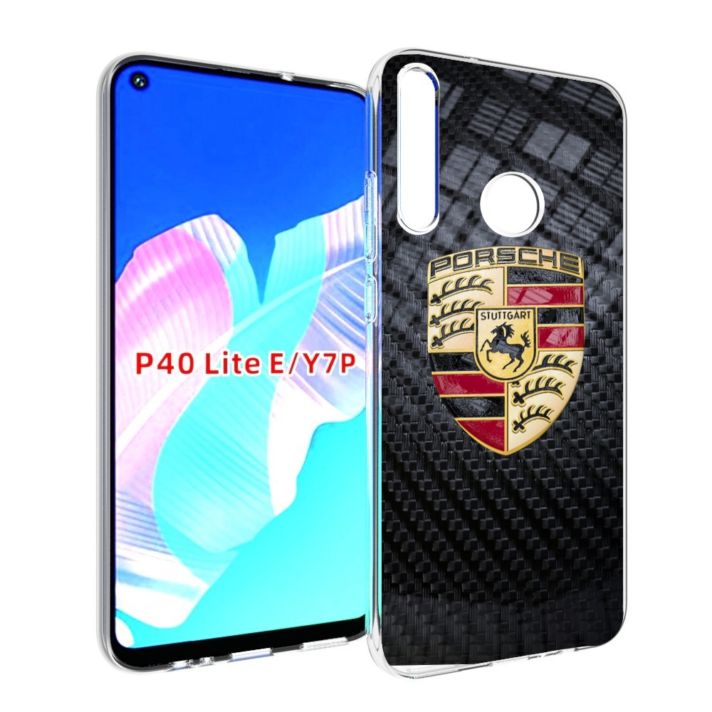 

Чехол бампер MyPads порше porsche 3 мужской для Huawei P40 Lite, Прозрачный, Tocco