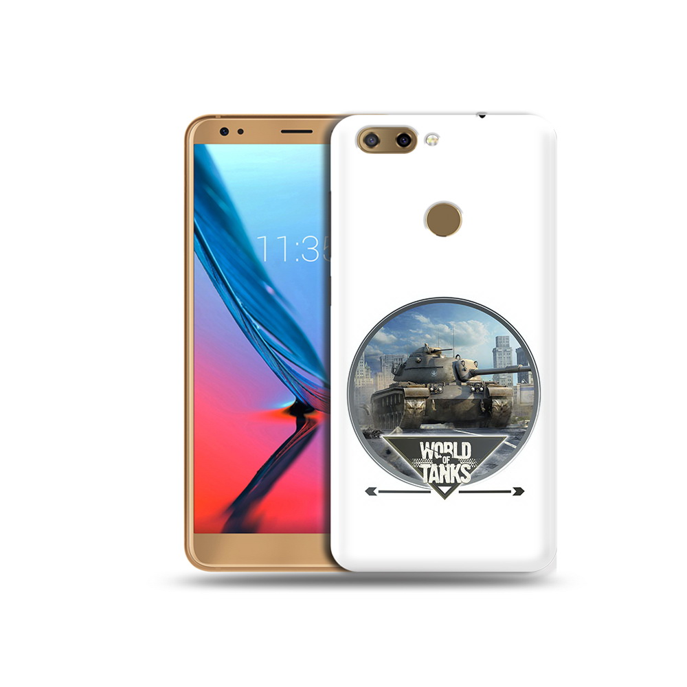 

Чехол MyPads Tocco для ZTE Blade V9 Мир танков (PT106427.464.119), Прозрачный, Tocco