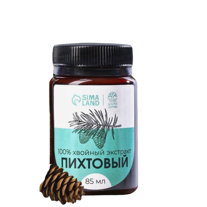 

Экстракт натуральный хвойный пихтовый Доброе здоровье, 85 мл.