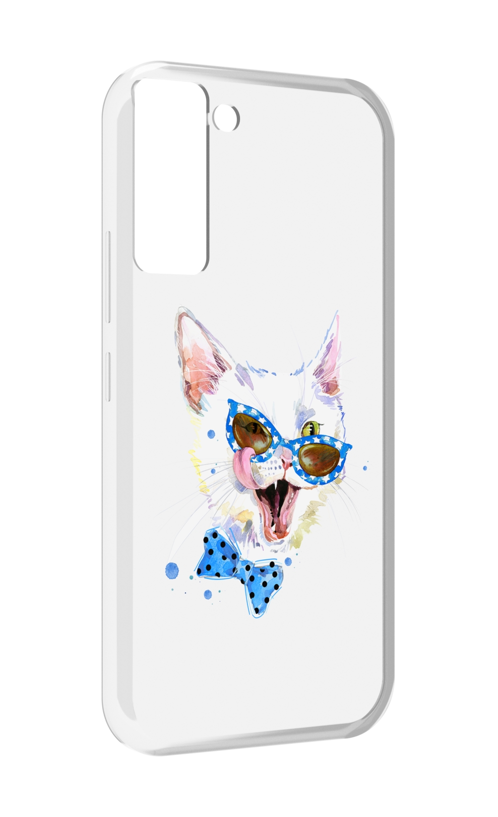 

Чехол MyPads белый кот для Tecno Pop 5 LTE / Pop 5 Pro, Прозрачный, Tocco