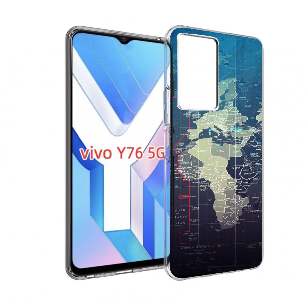 

Чехол MyPads бункер-анклава для Vivo Y76 5G, Прозрачный, Tocco