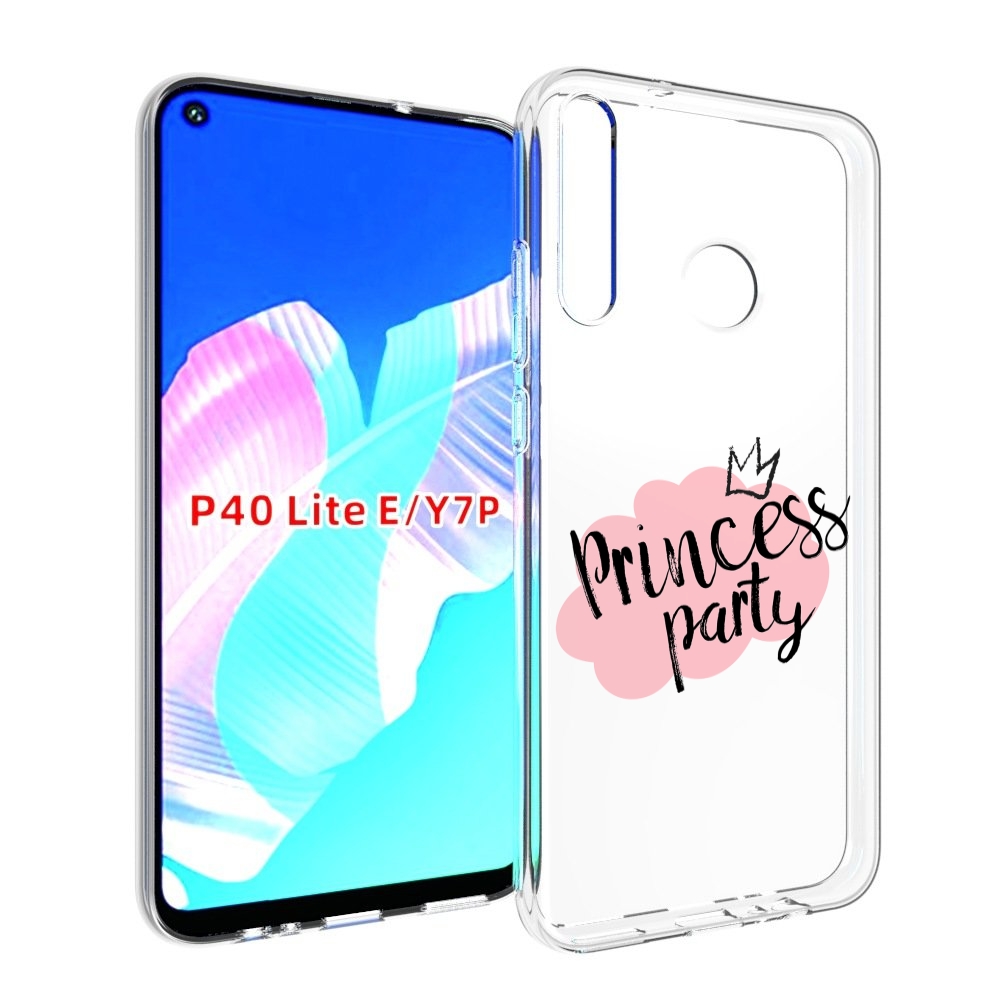 

Чехол бампер MyPads принцессная-вечеринка для Huawei P40 Lite E, Прозрачный, Tocco