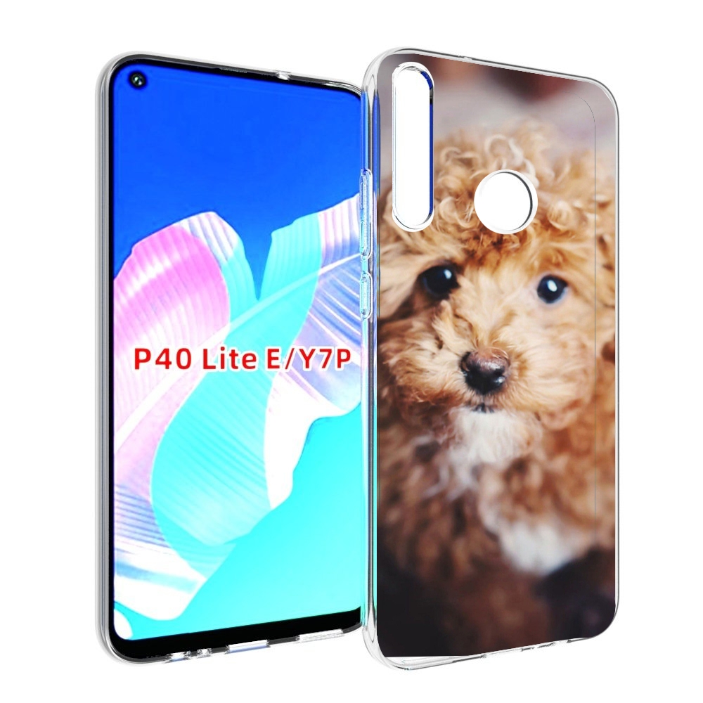 

Чехол бампер MyPads пудель для Huawei P40 Lite E, Прозрачный, Tocco