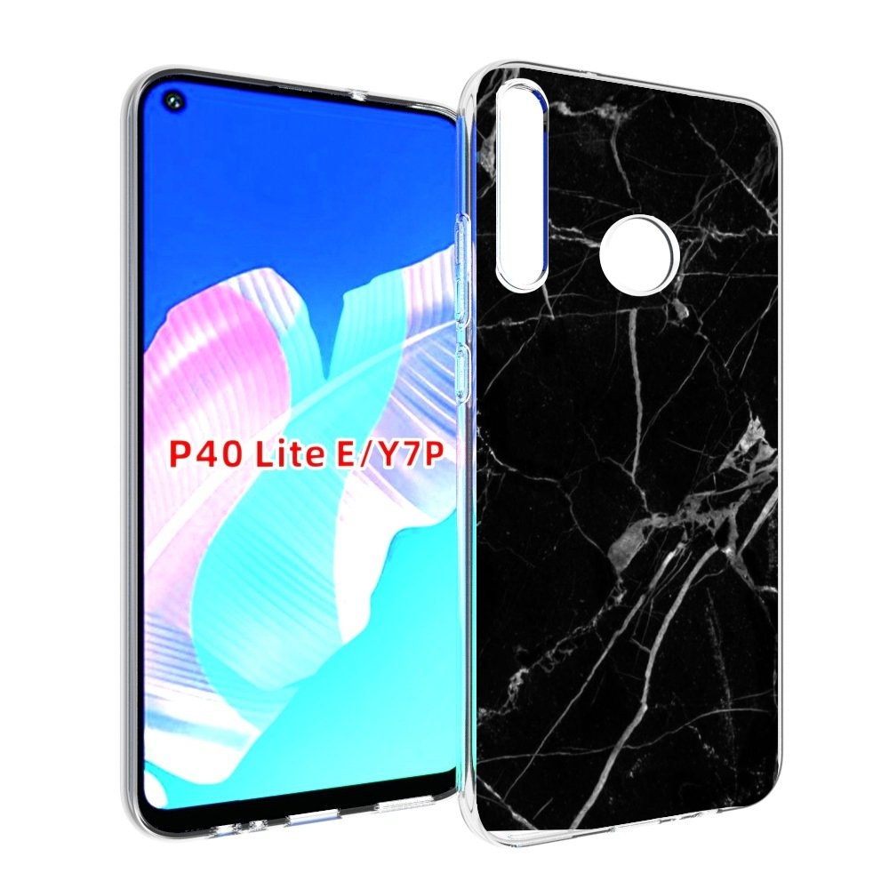 

Чехол бампер MyPads разбитое стекло для Huawei P40 Lite E, Прозрачный, Tocco