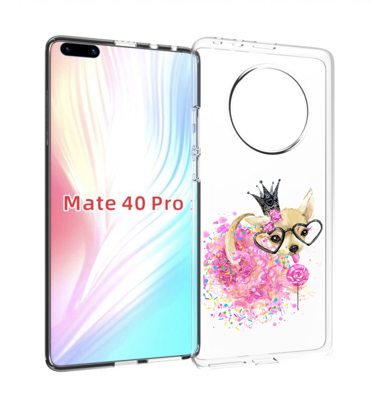 

Чехол MyPads сладкая принцесса для Huawei Mate 40 Pro (NOH-NX9), Прозрачный, Tocco