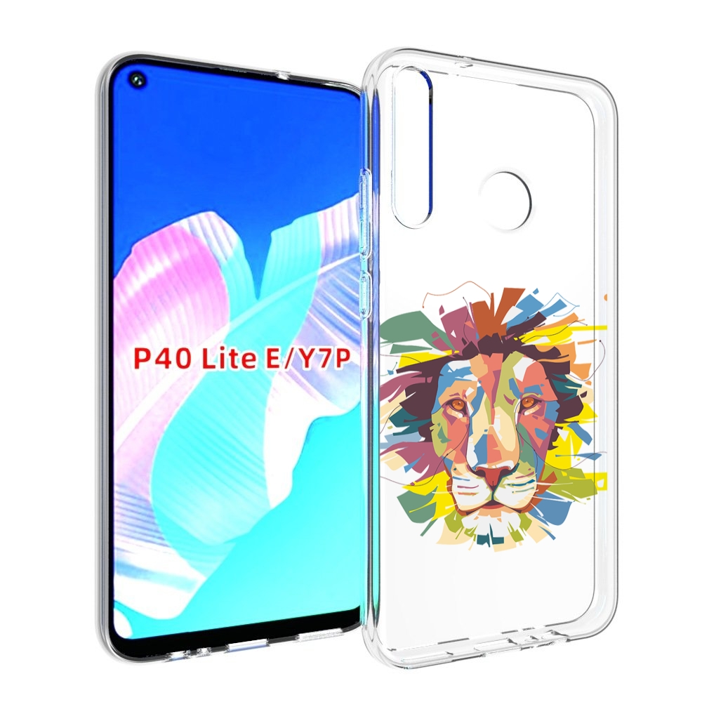 

Чехол бампер MyPads разноцветный-лев детский для Huawei P40 Lite, Прозрачный, Tocco