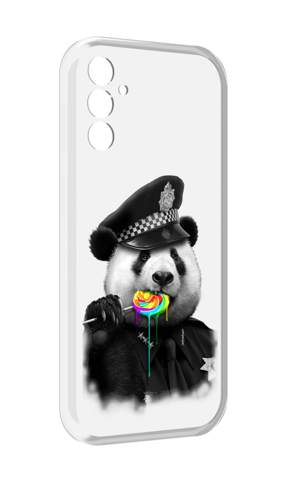 

Чехол MyPads Панда полиция для Samsung Galaxy M13, Прозрачный, Tocco