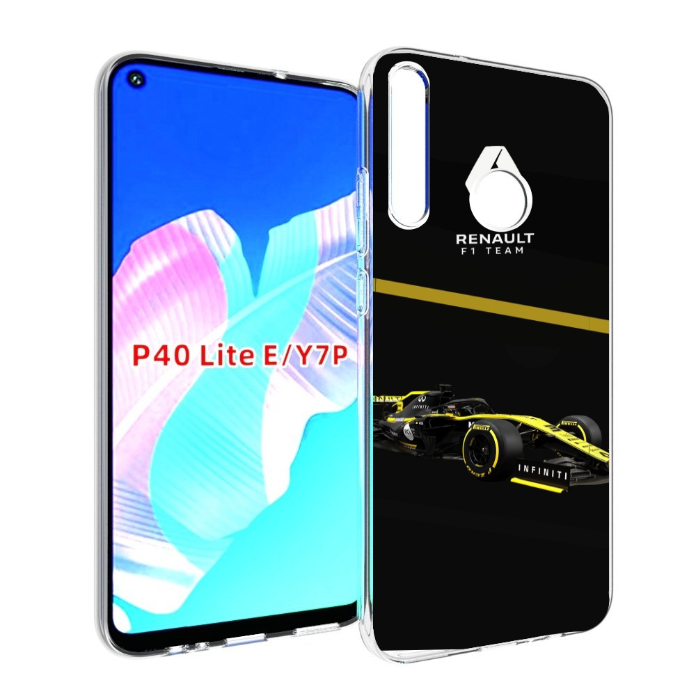 

Чехол бампер MyPads рено renault 2 для Huawei P40 Lite E, Прозрачный, Tocco