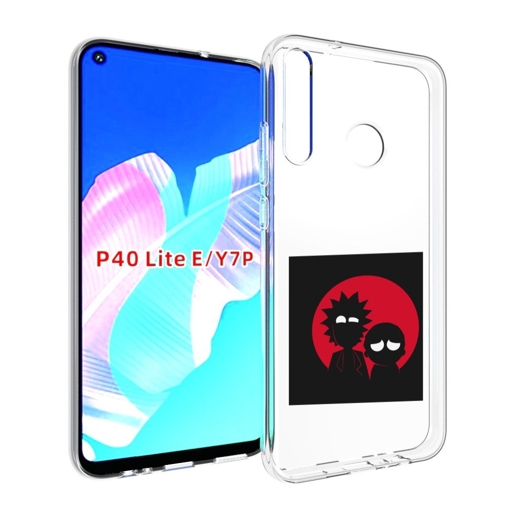 

Чехол бампер MyPads рик и морти в тени для Huawei P40 Lite E, Прозрачный, Tocco