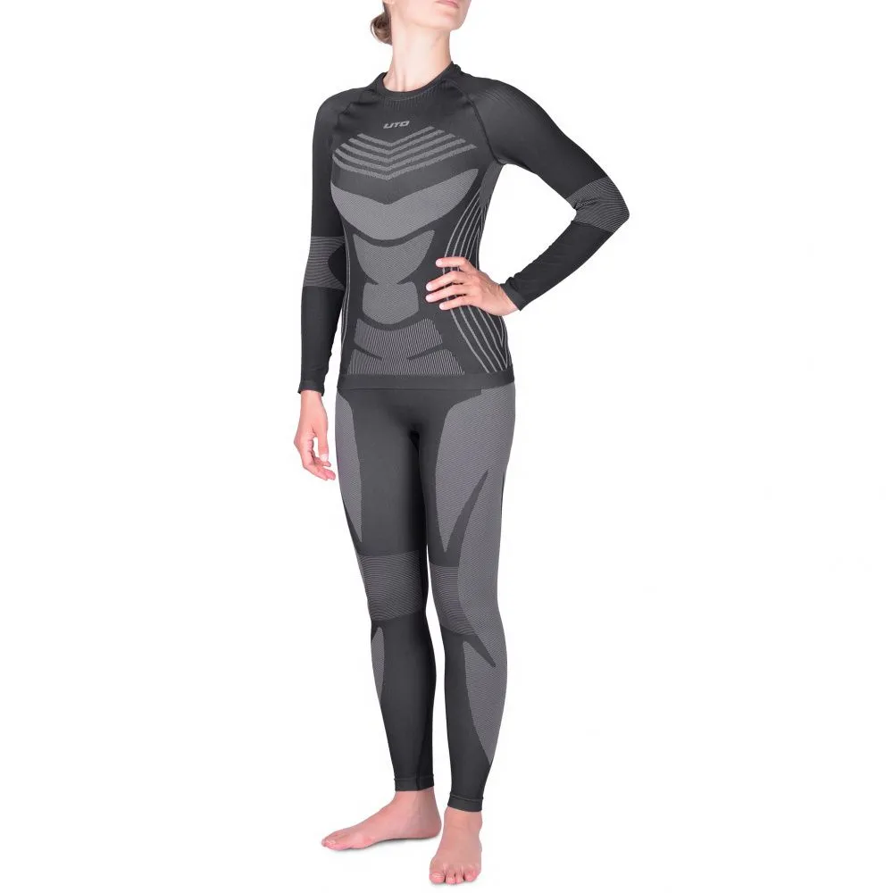 

Термобелье UTO комплект Sports Armor ThermoLite Nilit W's 923202 р.XL, Black/Grey, Серый, Sports Armor ThermoLite Nilit W's