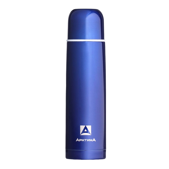 

Термос Арктика 102 750 мл 1167148, вакуумный, синий, Белый;синий, 102