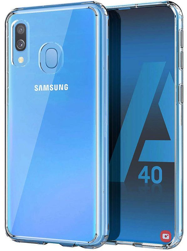 

Защитный чехол на Samsung Galaxy A40 прозрачный, 0