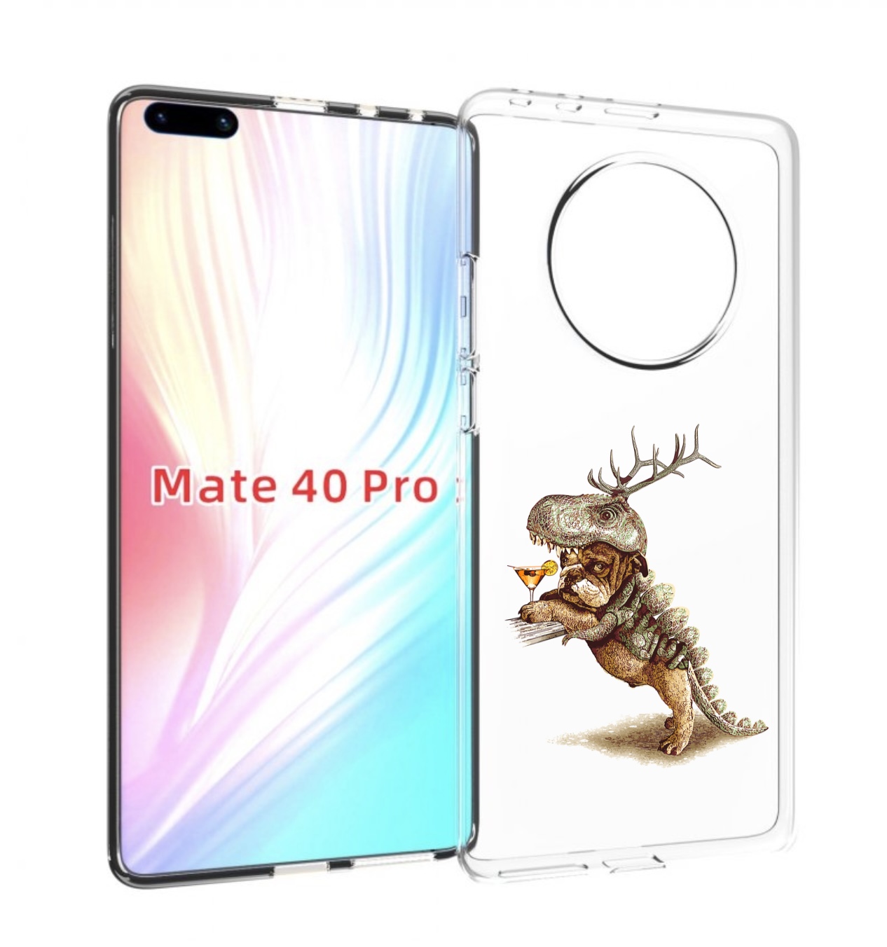 

Чехол MyPads тематическая вечеринка для Huawei Mate 40 Pro (NOH-NX9), Прозрачный, Tocco