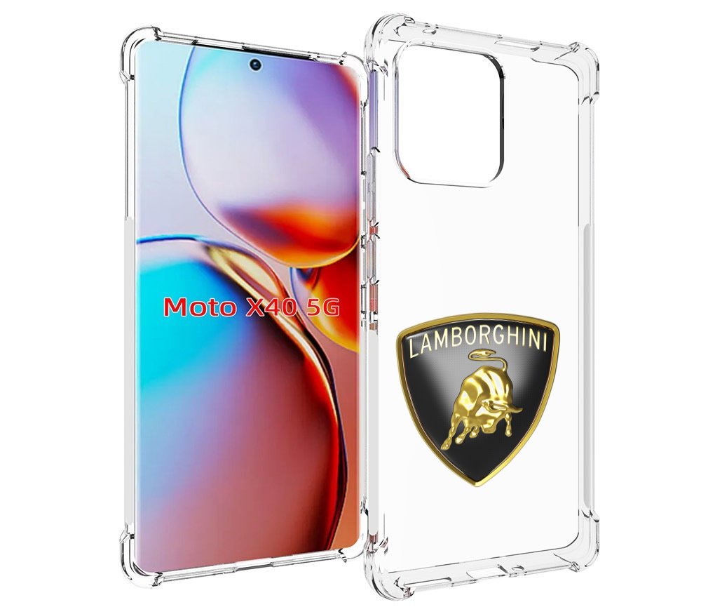 

Чехол MyPads ламборгини-lambo-6 мужской для Motorola Moto X40, Прозрачный, Tocco