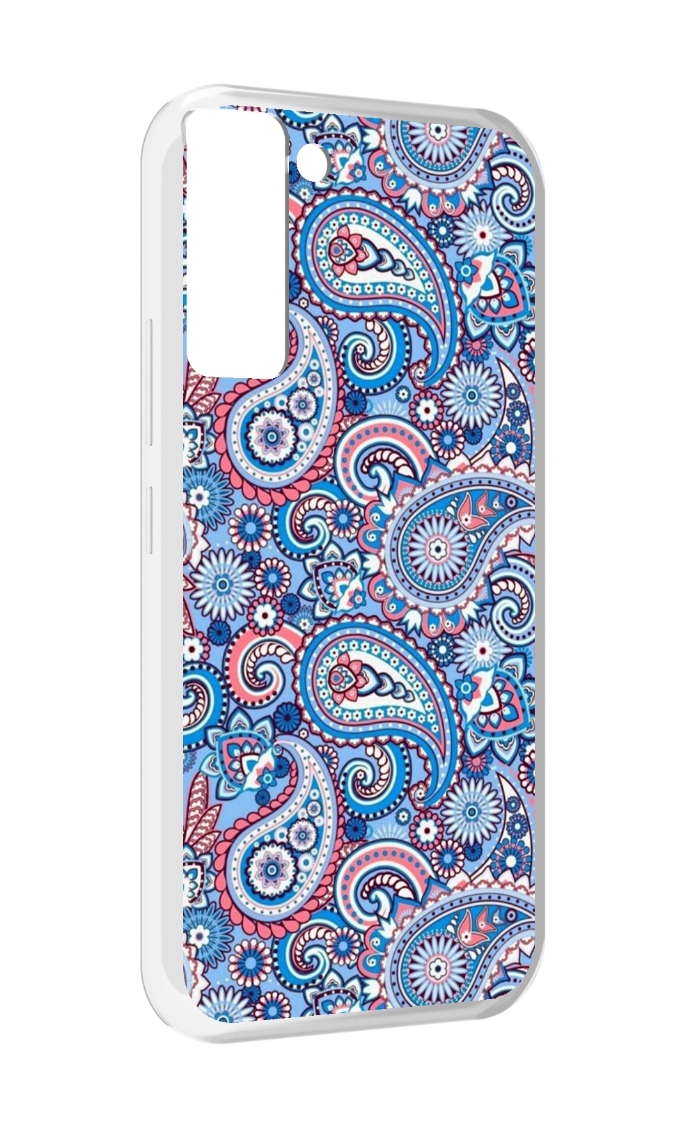 

Чехол MyPads красивый голубой арнамент для Tecno Pop 5 LTE / Pop 5 Pro, Прозрачный, Tocco