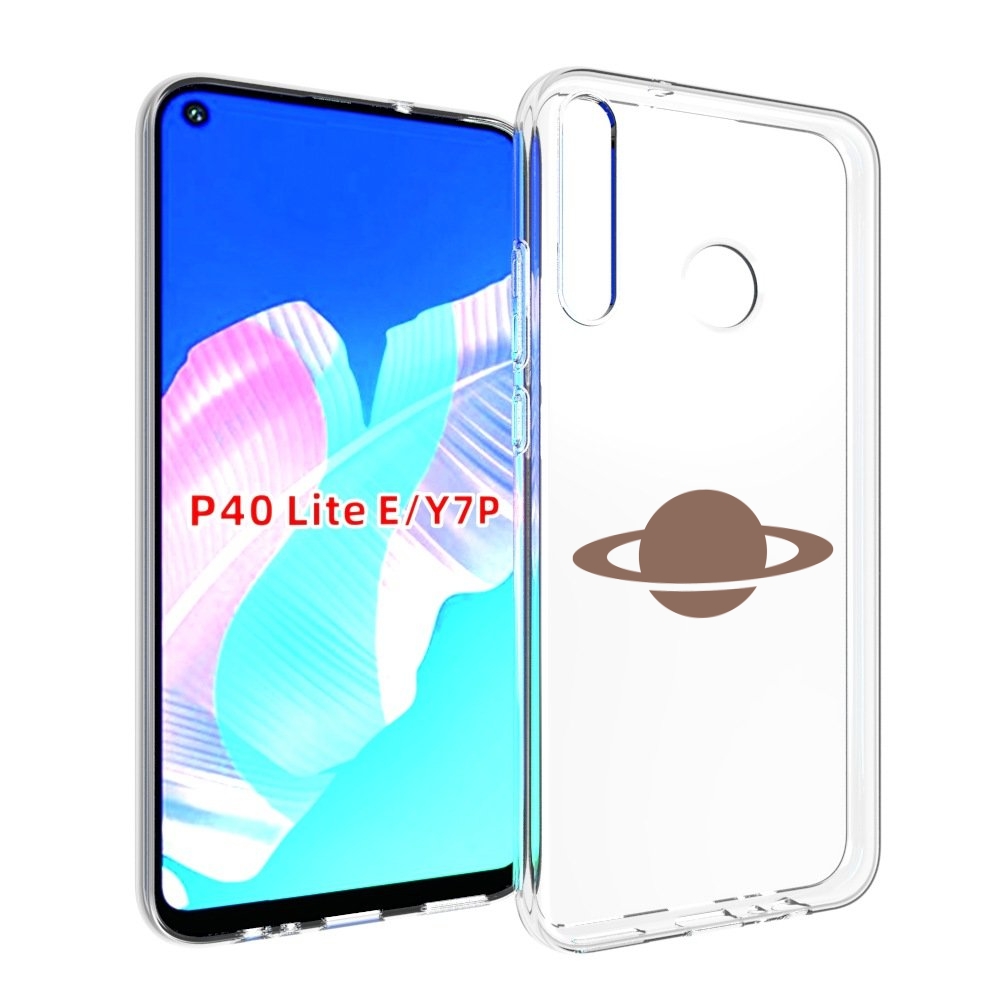

Чехол бампер MyPads сатурн для Huawei P40 Lite E, Прозрачный, Tocco