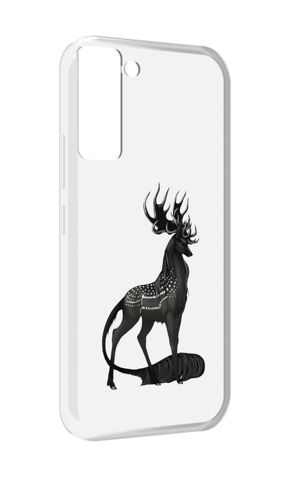 

Чехол MyPads красивый-черный-олень для Tecno Pop 5 LTE / Pop 5 Pro, Прозрачный, Tocco