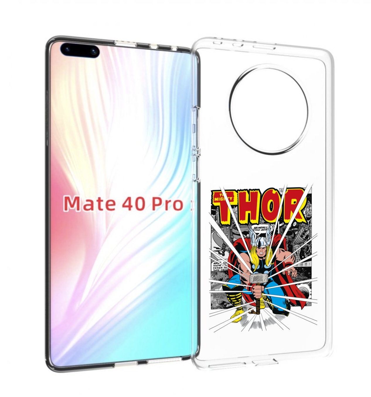 

Чехол MyPads тор рисунок для Huawei Mate 40 Pro (NOH-NX9), Прозрачный, Tocco