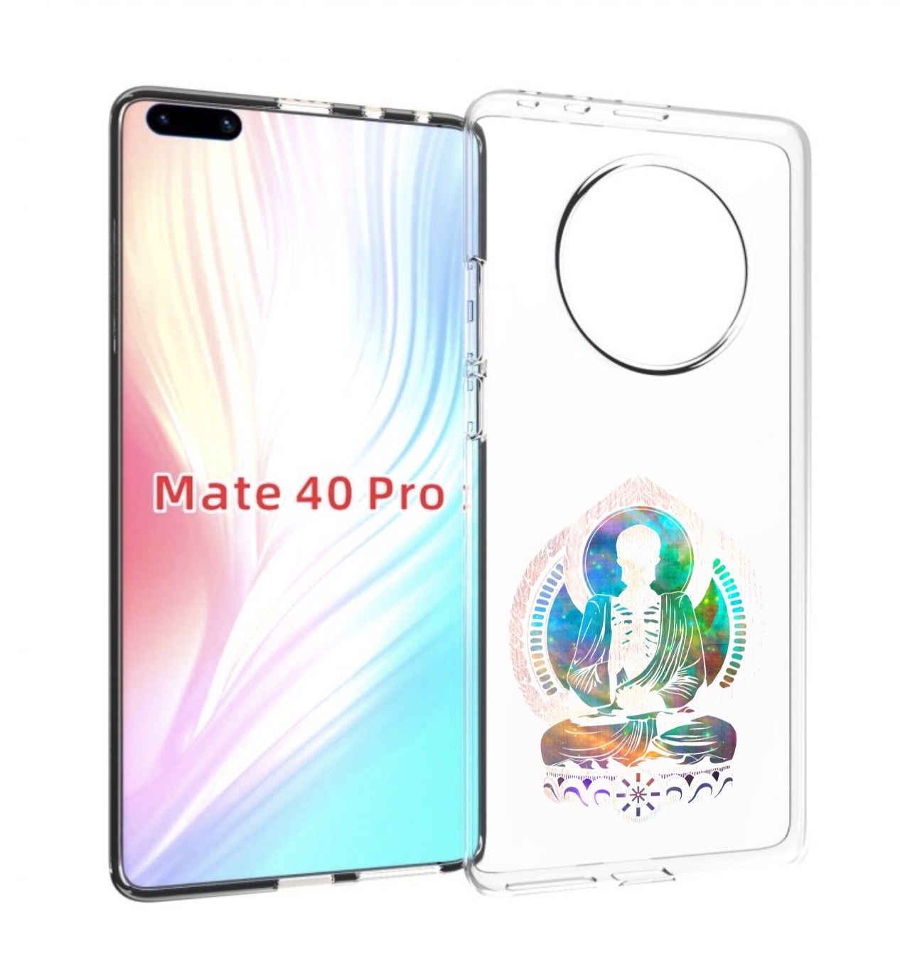 Чехол MyPads умный скелет для Huawei Mate 40 Pro (NOH-NX9)