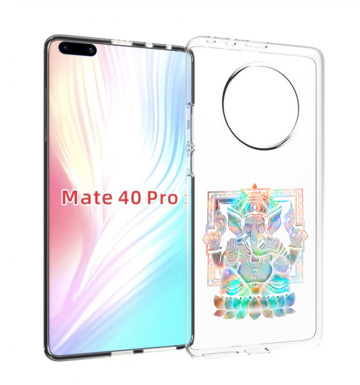 

Чехол MyPads умный слон для Huawei Mate 40 Pro (NOH-NX9), Прозрачный, Tocco