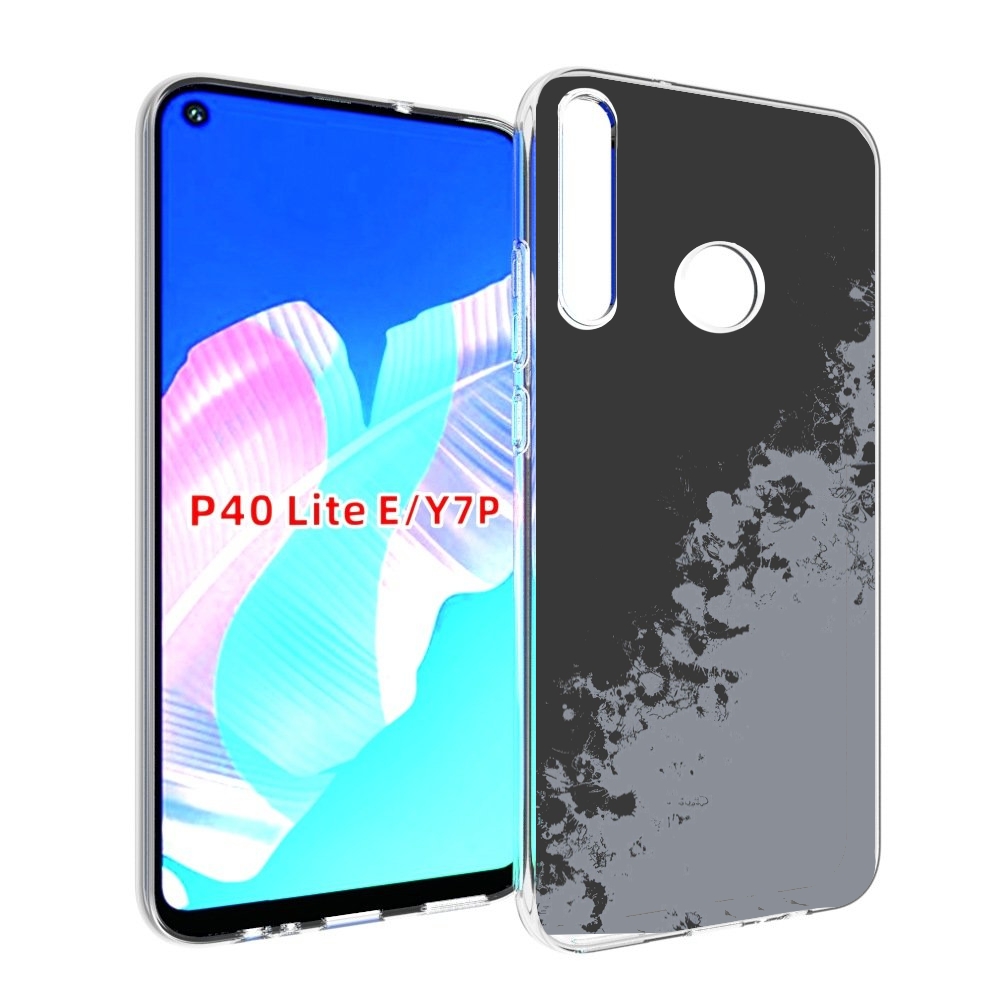 

Чехол бампер MyPads серый-эстетичный для Huawei P40 Lite E, Прозрачный, Tocco