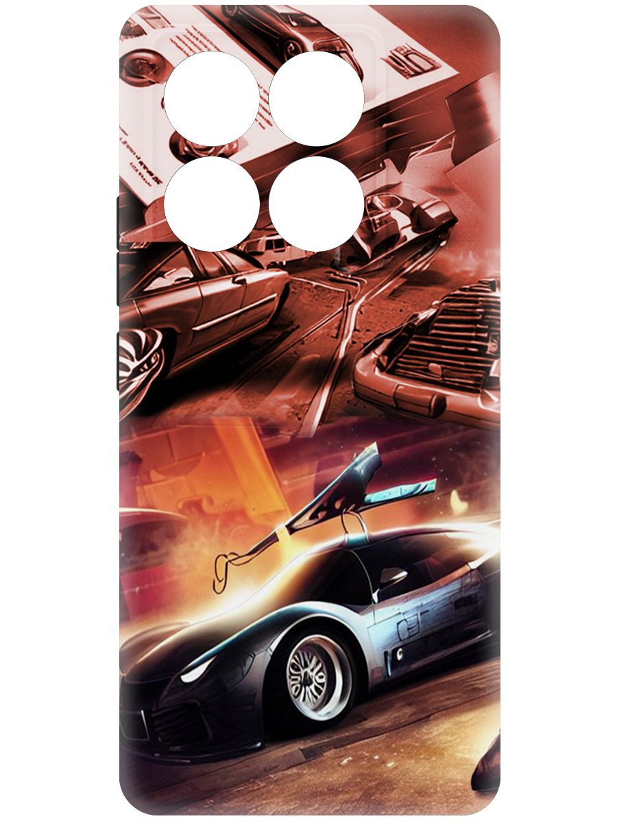

Чехол-накладка Krutoff Soft Case Автодинамика для Xiaomi 14T Pro черный