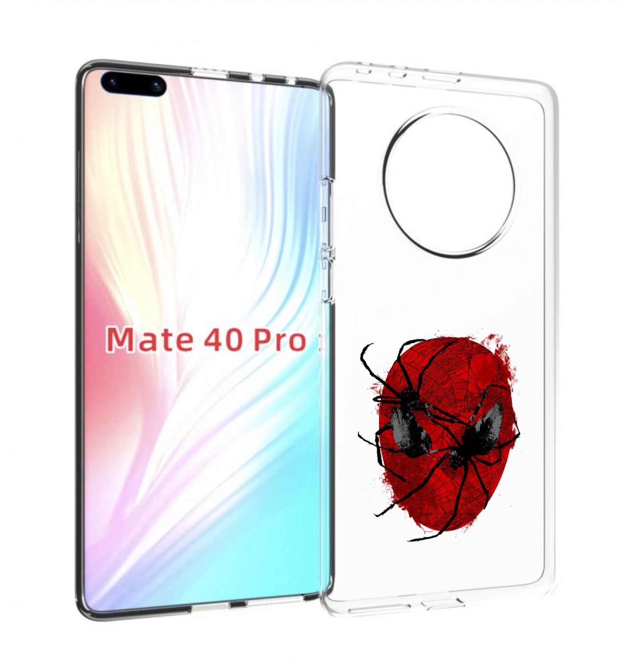 

Чехол MyPads человек паук для Huawei Mate 40 Pro (NOH-NX9), Прозрачный, Tocco