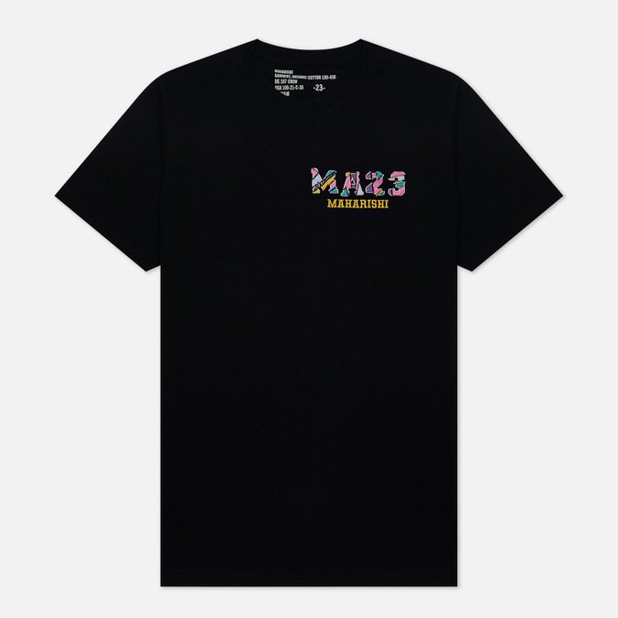 

Футболка мужская MAHARISHI 9898-BLK черная 2XL, 9898-BLK