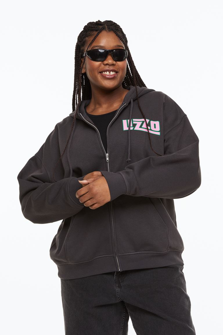 

Толстовка женская H&M 1114090004 черная 2XL (доставка из-за рубежа), 1114090004