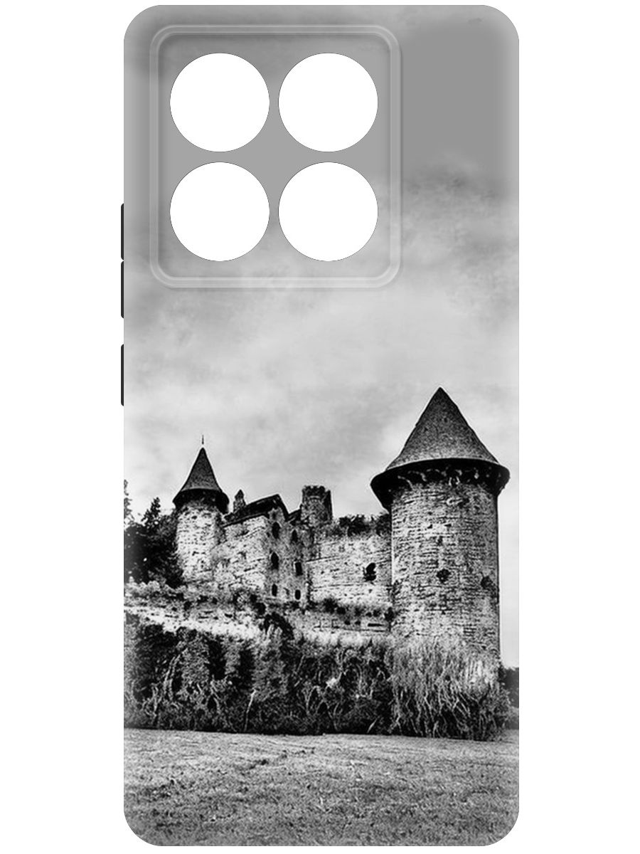 

Чехол-накладка Krutoff Soft Case Старый замок для Xiaomi 14T Pro черный