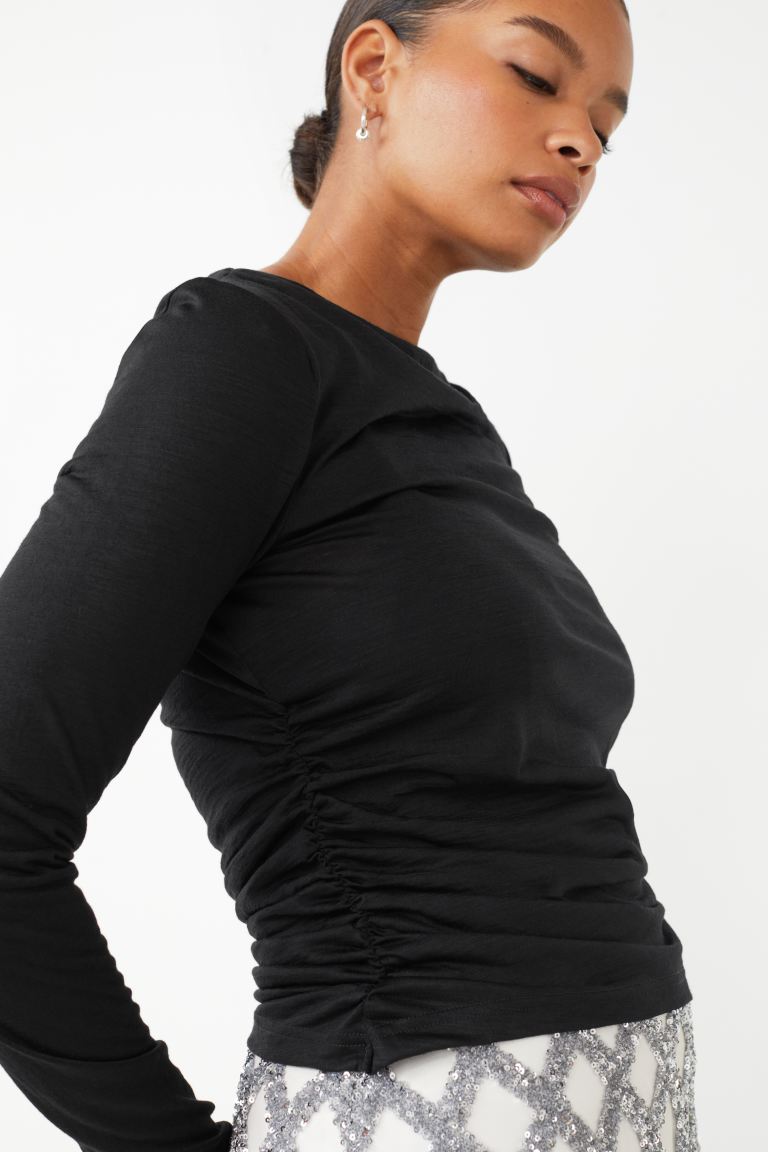 

Лонгслив женский & Other Stories 1114144002 черный S (доставка из-за рубежа), 1114144002