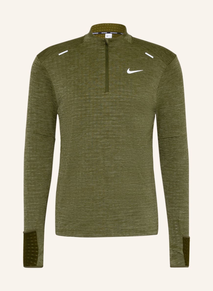 Лонгслив мужской Nike 1001206270 зеленый S (доставка из-за рубежа)