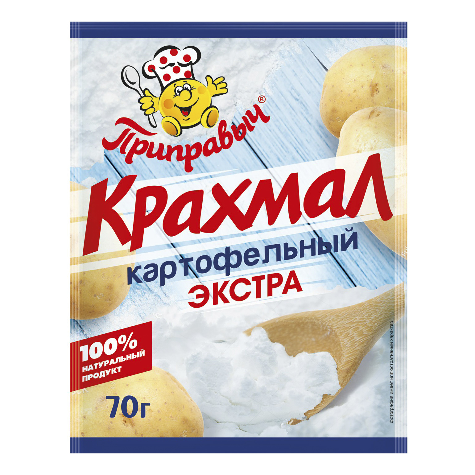 

Крахмал картофельный Приправыч Экстра 70 г