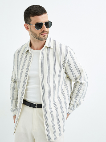 

Рубашка мужская ZARINA 3226310330 белая XL, Белый, 3226310330