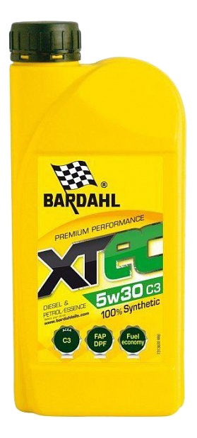 Моторное масло BARDAHL XTEC C3 синтетическое 5W30 1л