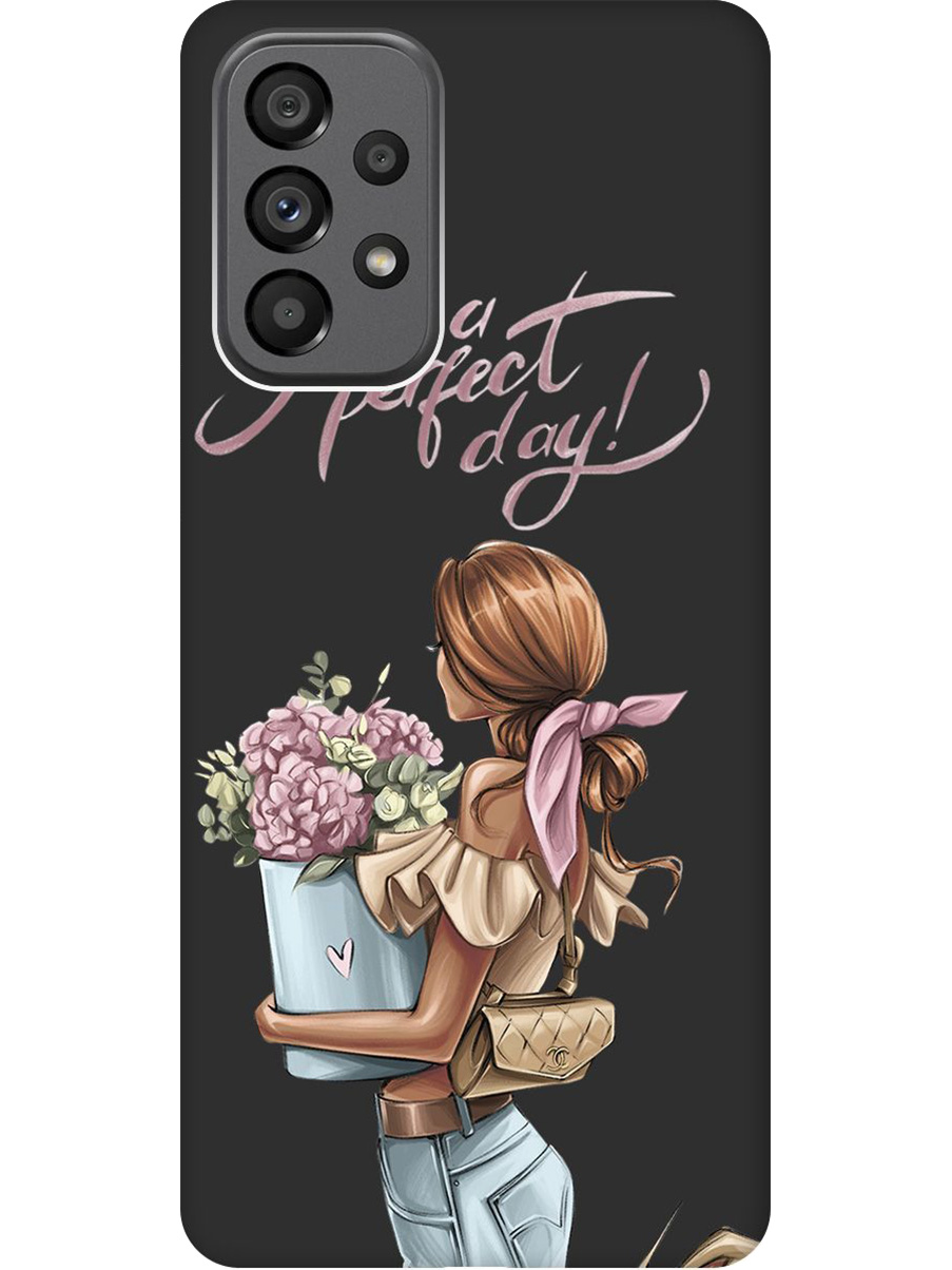 

Силиконовый чехол на Samsung Galaxy A73 5G с принтом матовый черный 951663, Черный;прозрачный;голубой;розовый, 740133175