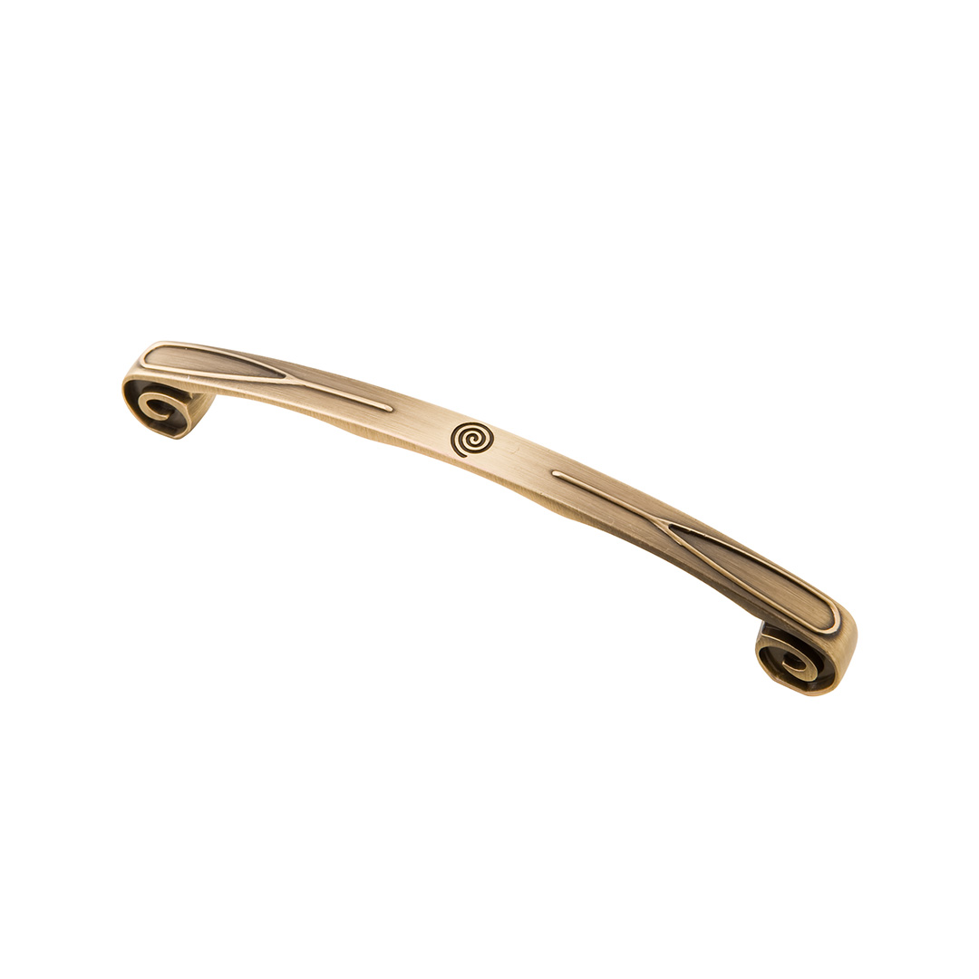 

Комплект из 4 шт Ручка-скоба Kerron 128 мм RS-012-128 BA, бронза, Коричневый, RS-012