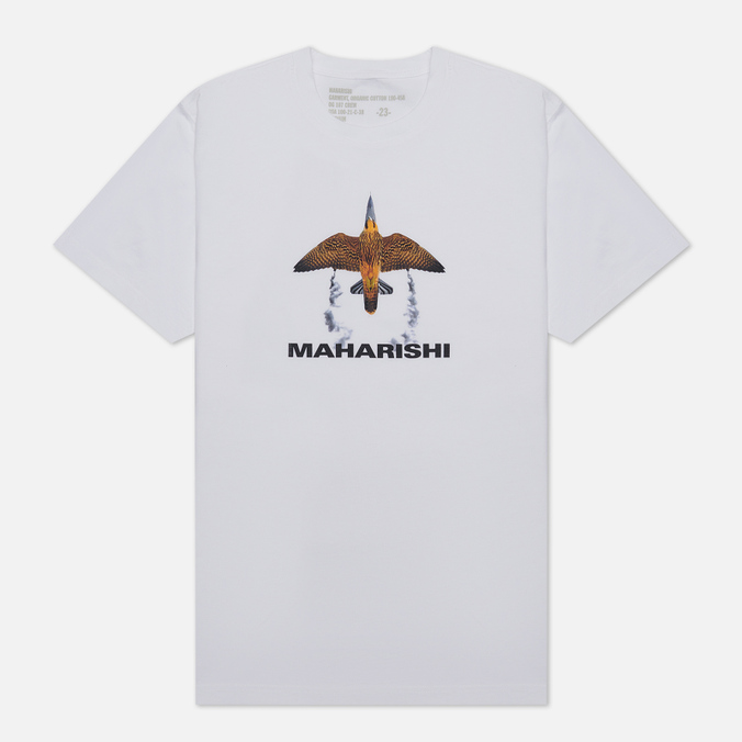 

Футболка мужская MAHARISHI 9902-WHT белая XL, 9902-WHT